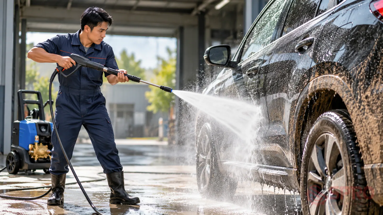 tính lưu lượng nước máy rửa xe cao - Tính lưu lượng nước máy rửa xe cao áp: Quy trình đo và bảo dưỡng chuẩn
